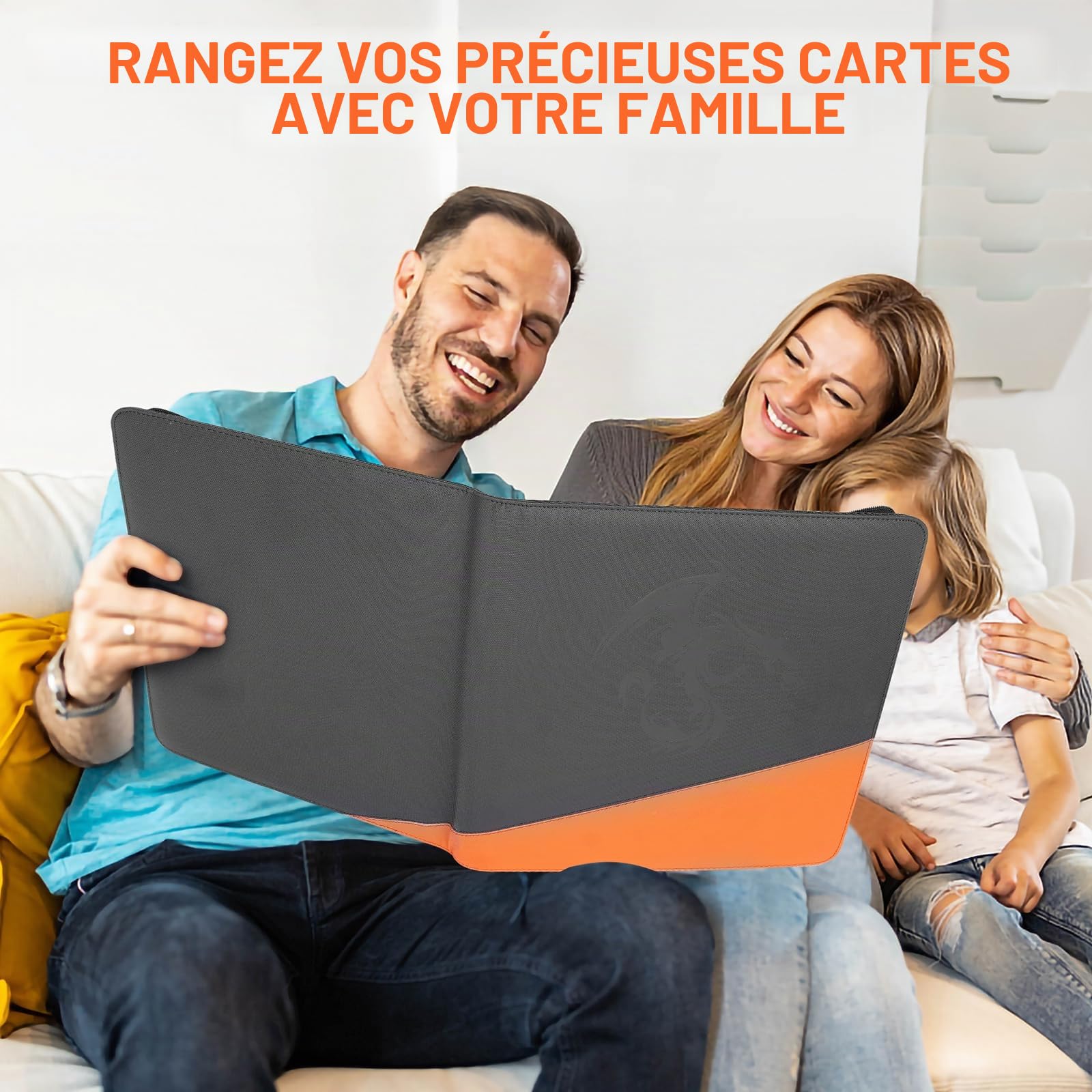 Classeur à 9 poches, peut contenir 288 toploaders, album de cartes à collectionner pour MTG/TCG et étuis pour cartes de sport, 7,6 x 10,2 cm
