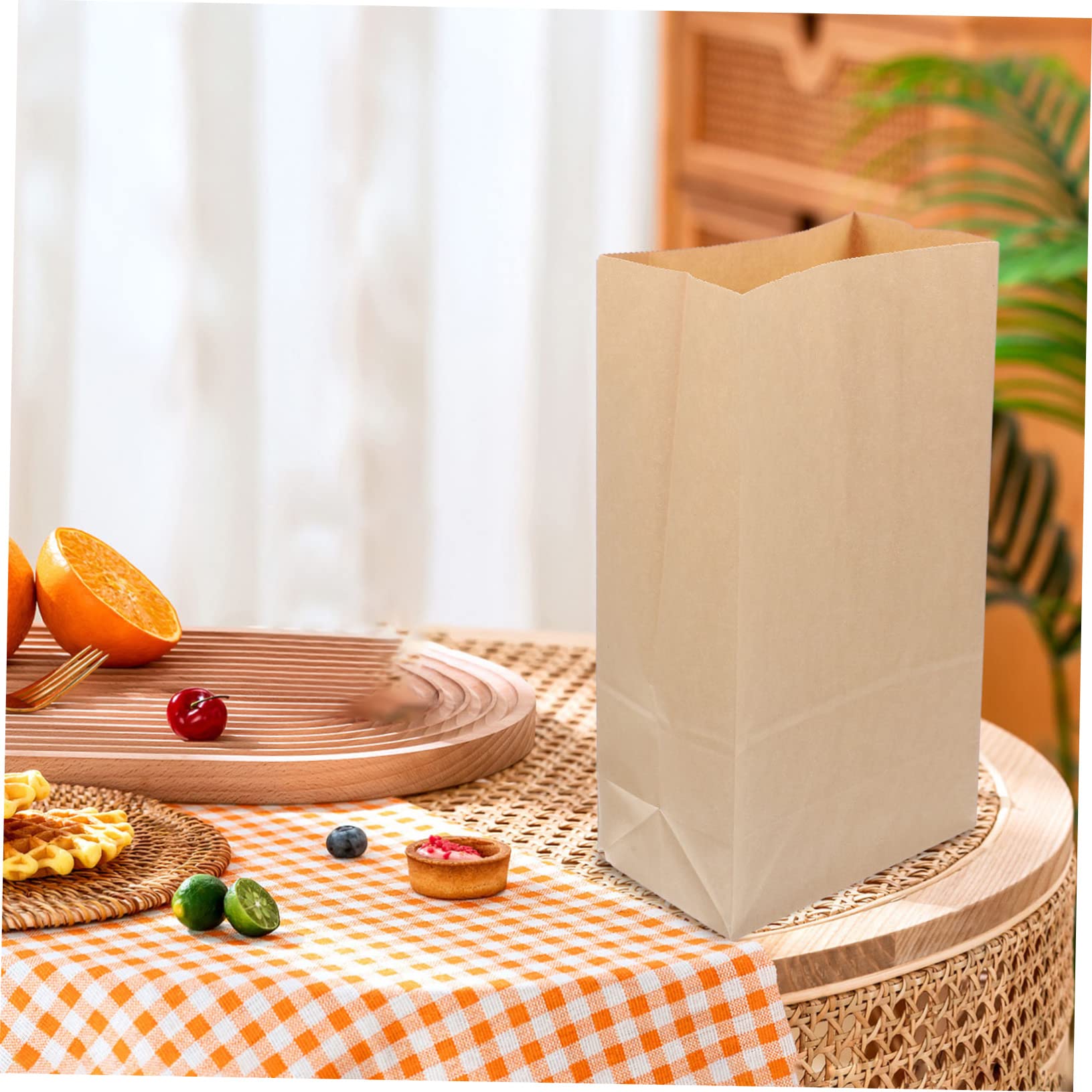 Sacchetto Di Carta Kraft Di Frutta E Verdura Sacchetto Del Pranzo Impermeabile Contenitori Per Alimenti Borse Sacchetti Di Carta Per Il Pranzo Per I Bambini Sacchetti Di Carta Per
