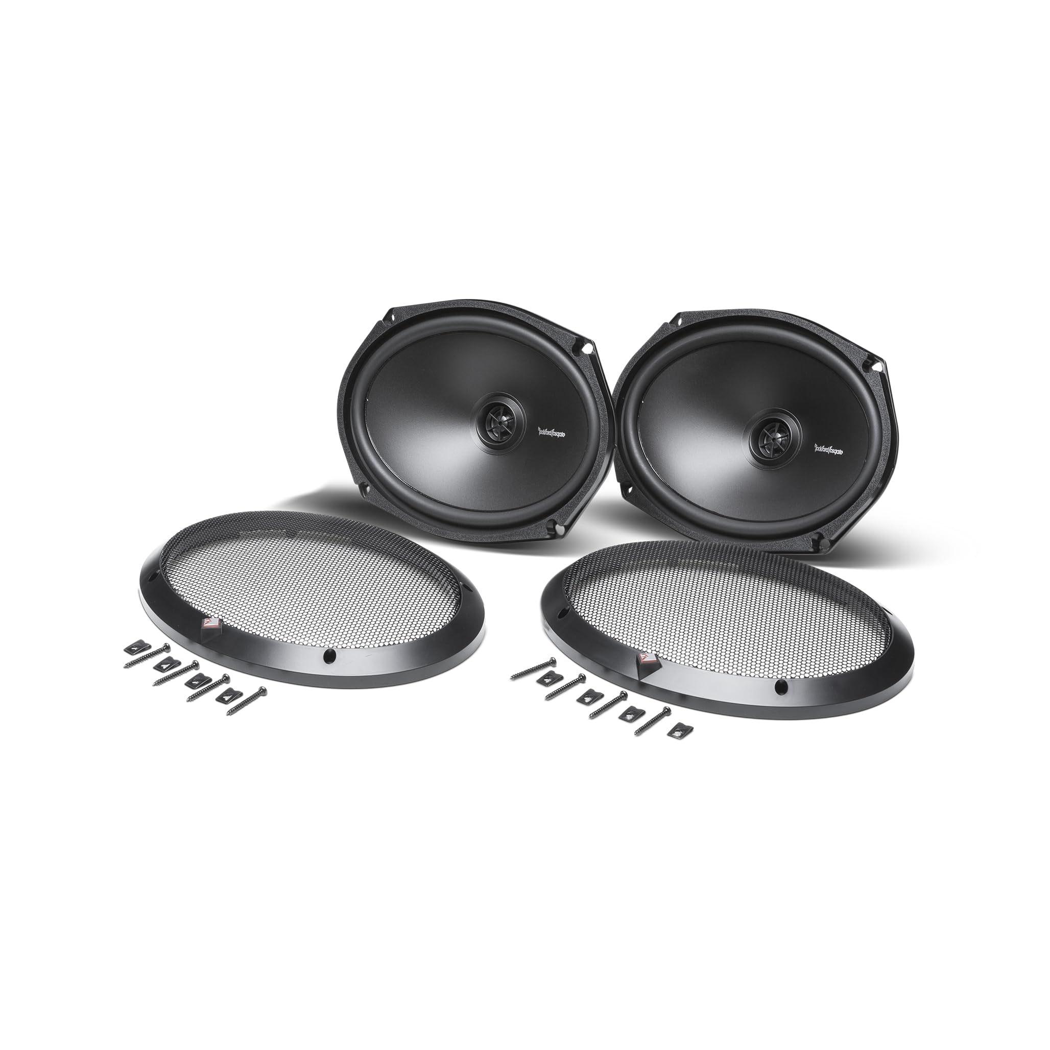 4) New Rockford Fosgate R169X2 6x9 260W 2 Way Car Coaxial Speakers Audio Stereo by Rockford Fosgate(並行輸入品) Rockford Fosgate R169X2 Prime 6\"x9\" 2-Way Full Range Speaker (Pair)
