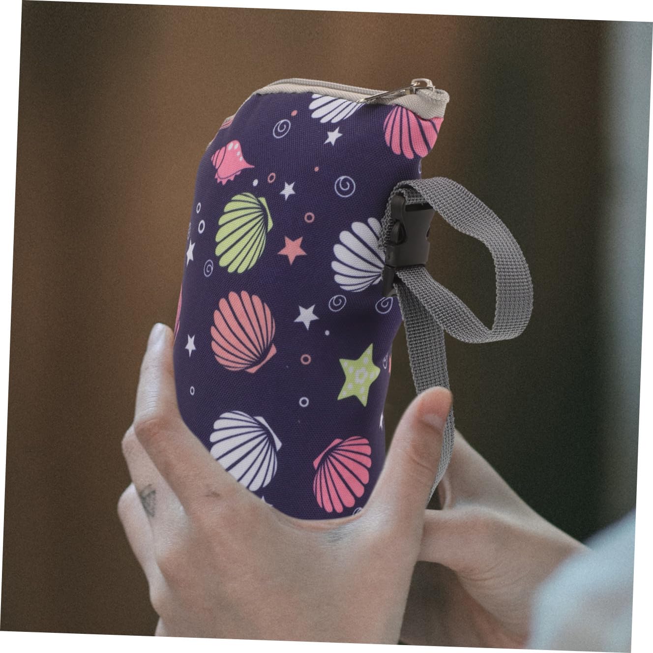 ibasenice 4pezzi Borsa Termica Per Biberon Portatile Sacchetto Isolante Per Latte Adatta Per Viaggi Con Bottiglie Alimentari Design Carino e Materiale Resistente Oxford