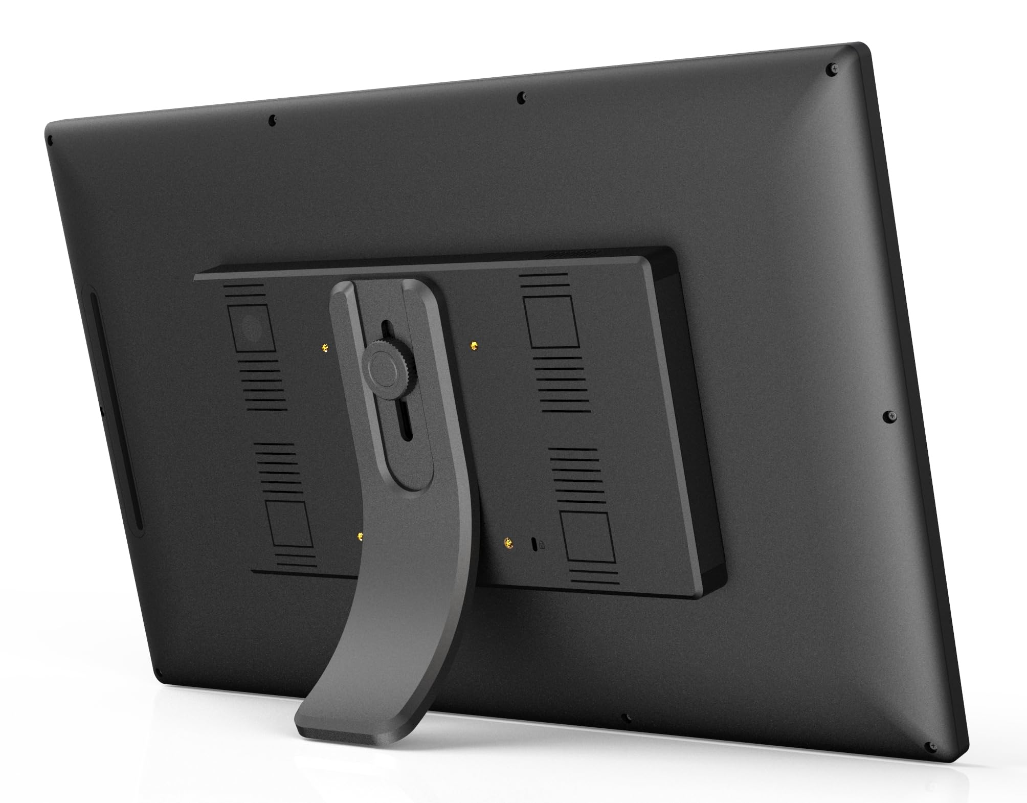 Cytem Digitaler Bilderrahmen 21.5 Zoll mit WLAN & Frameo App, 64GB Speicher, Bewegungssensor, automatische Bilddrehung, IPS Touchscreen 1920x1080, Schwarz