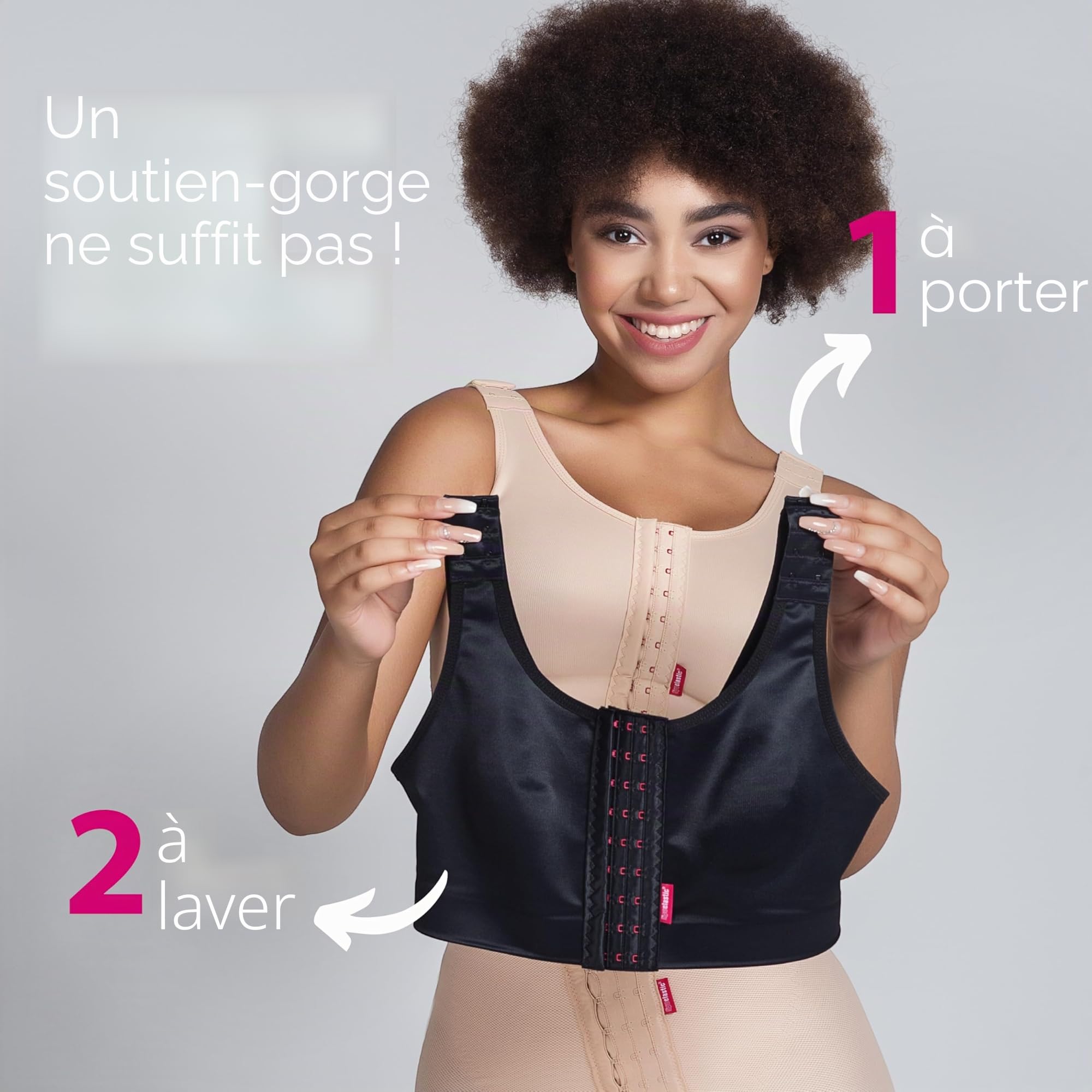 LIPOELASTIC PI Active – Brassière de Compression Post-Opératoire & Soutien-Gorge de Contention Femme