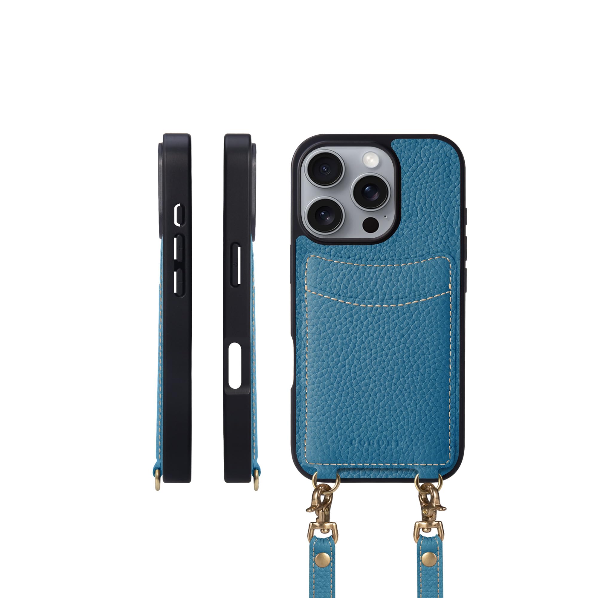 Amazon.co.jp: COGURE スマホケース iPhone16Pro用 ケース ショルダー