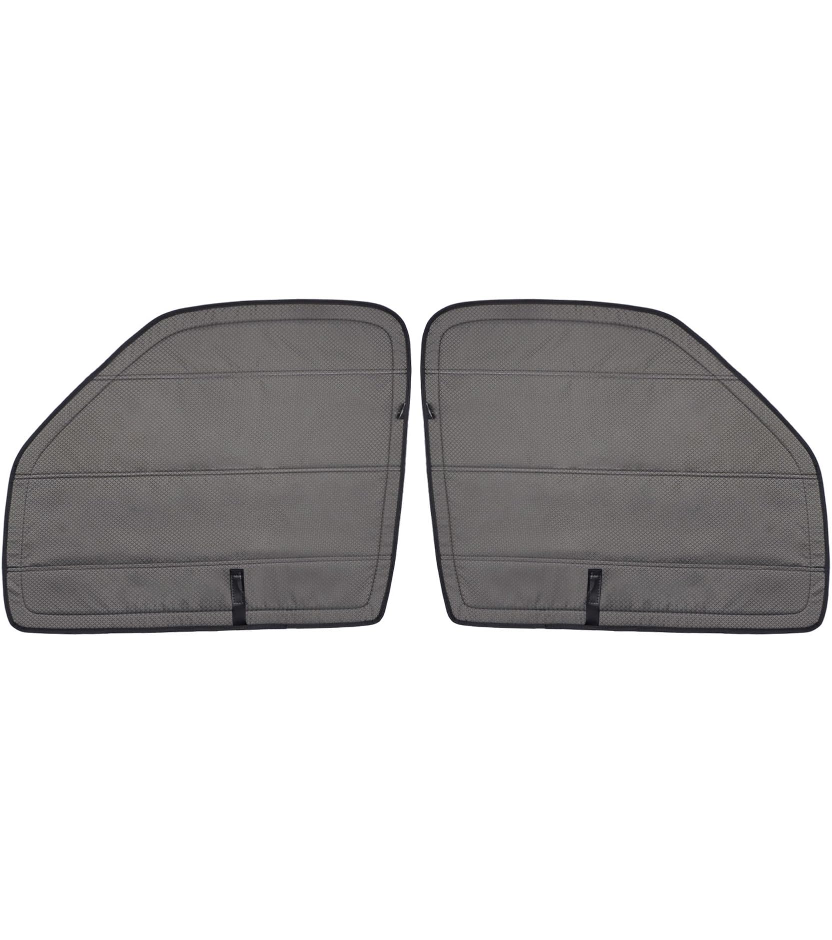 Photo 1 of Insulated Blackout Front Door Window Covers (Pair) for Econoline Van, Window Sun Shade
