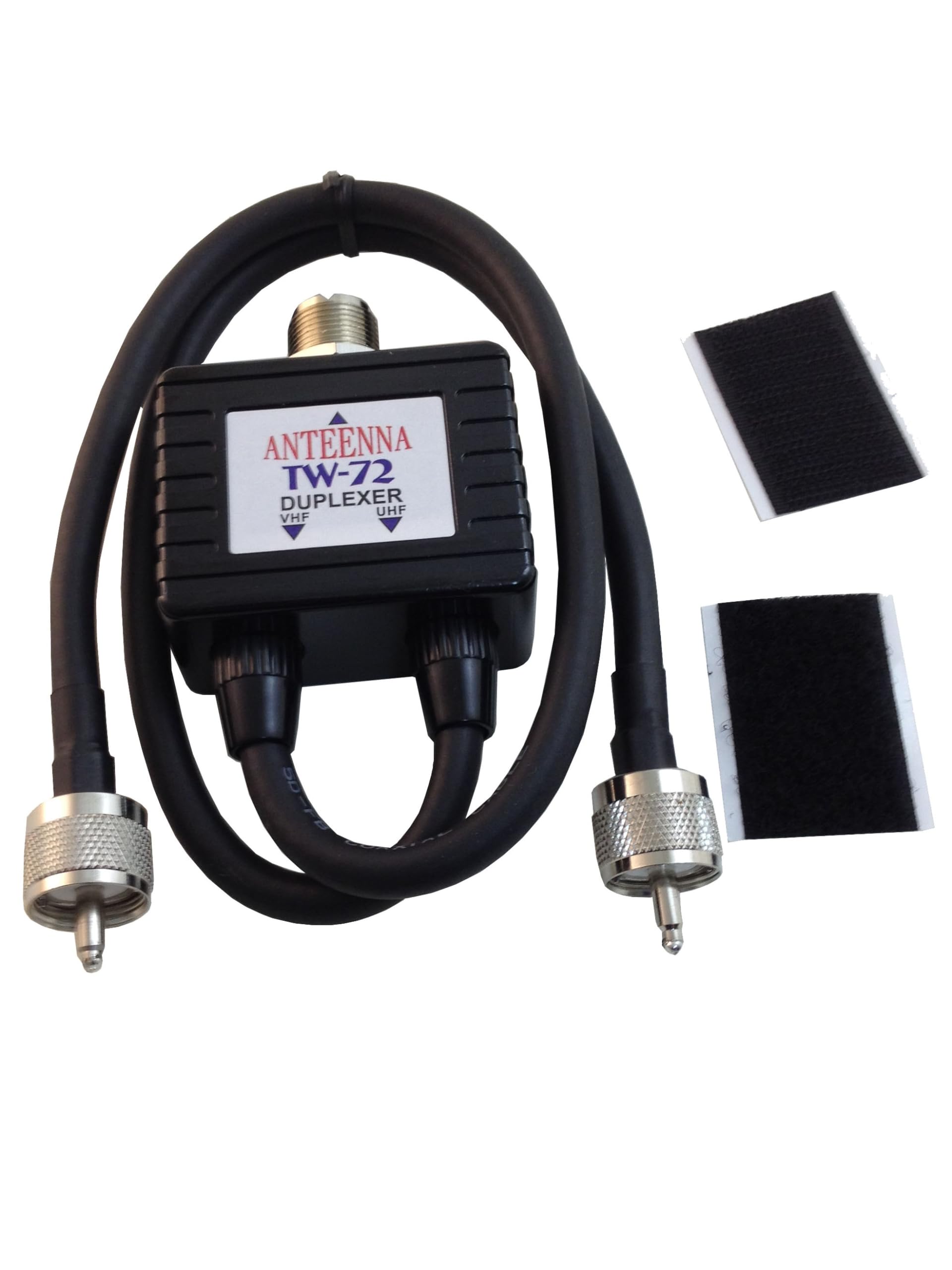 TW-72 Duplexer SO-239-PL-259(VHF)/PL-259(UHF) with Cable