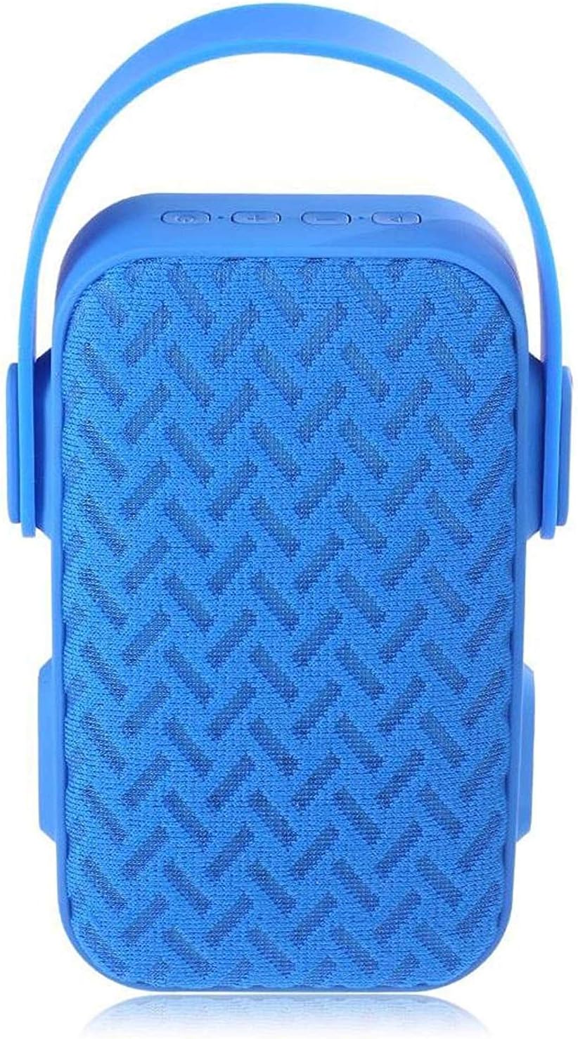 AIBIMY MY220BT Multi-Function Bluetooth Party Speaker with External Microphone - Blue