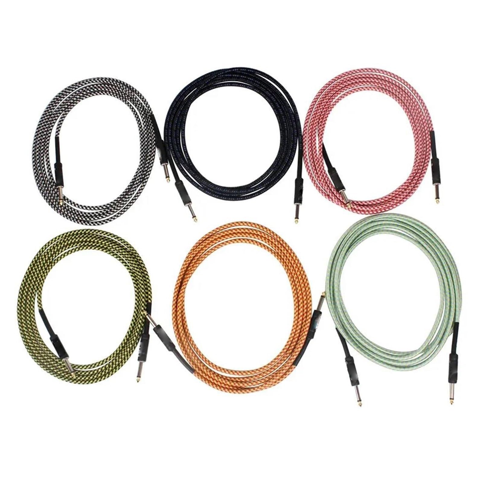 Dorosły Kabel Do Gitary Kabel Do Gitary Basowej Wyjście 6,5 Mm Przewód Bezszumowy