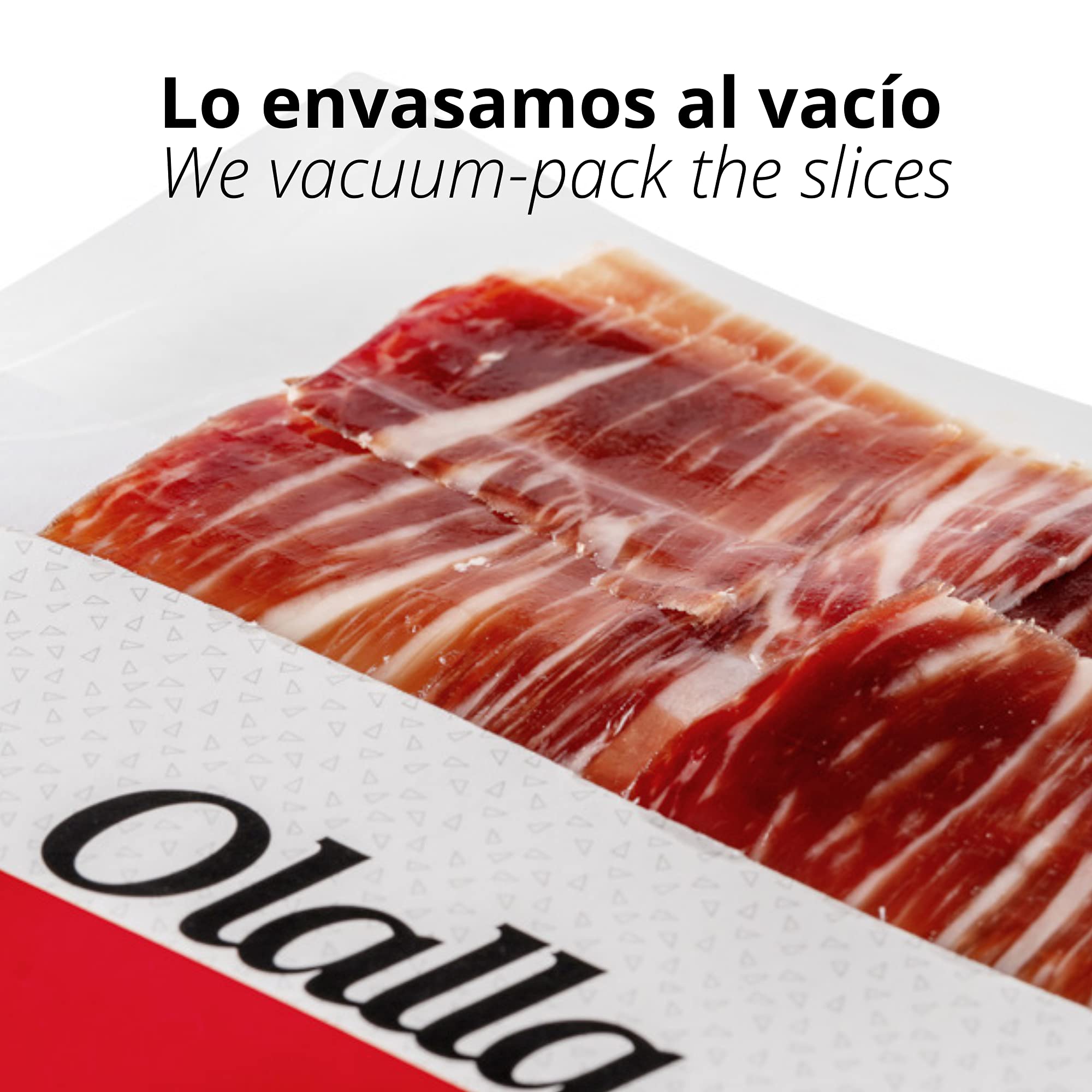 Estuche Paleta de Jamon de Cebo de Campo Iberico 50% Raza Iberica - 15 Sobres Loncheados de 100 gr - Cortado a Mano y Envasados al Vacio - Embutidos y Regalos Ibericos de Bellota – 1.5 kg