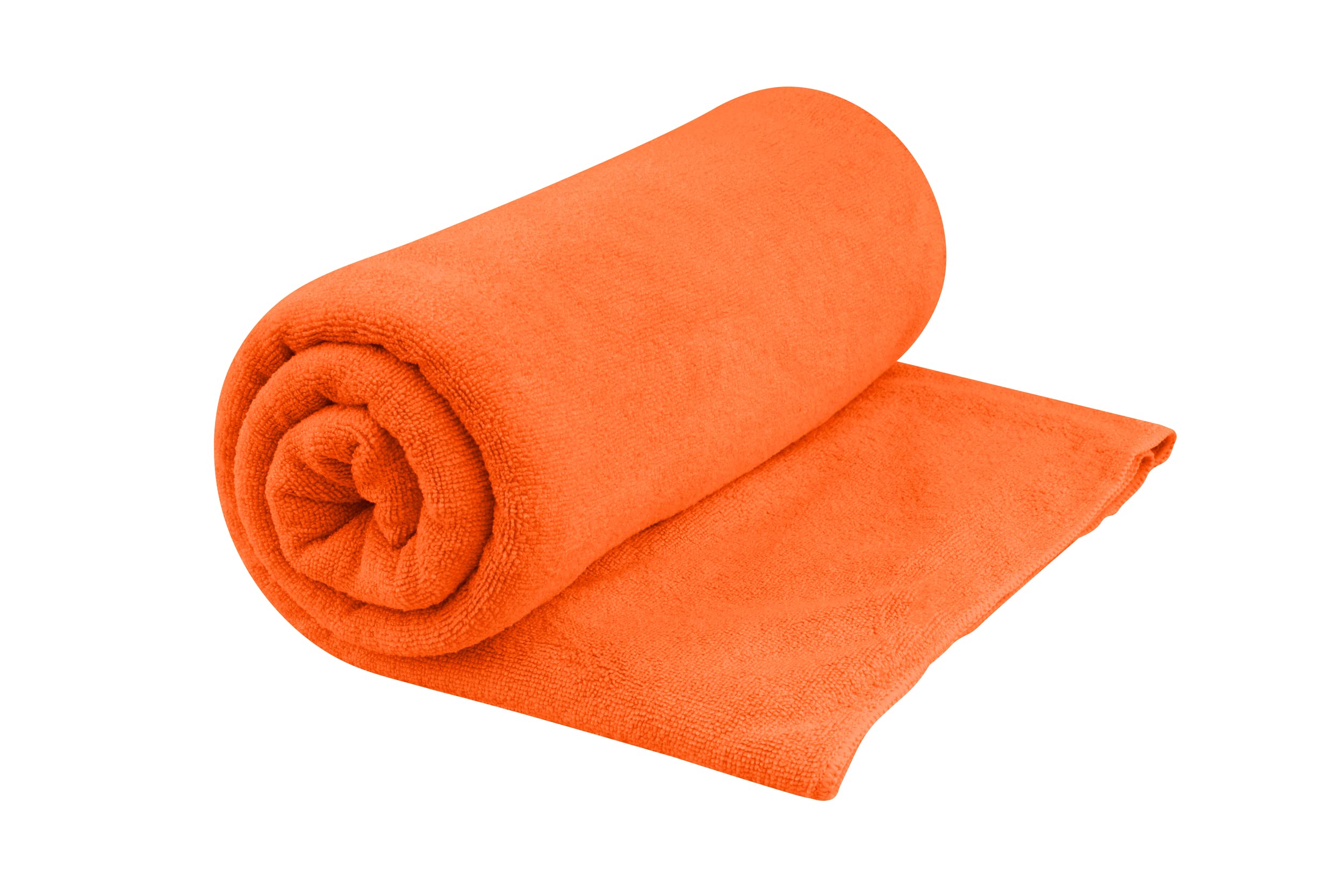 SEA TO SUMMIT - Tek Microfibre Towel XL - Beach Towel - Soft Terrycloth Feel - Super Absorbent & Quick Dry - Hang Loop & Case - For Camping, Boating & Gym - 75 x 150 cm - Outback Orange - 445g