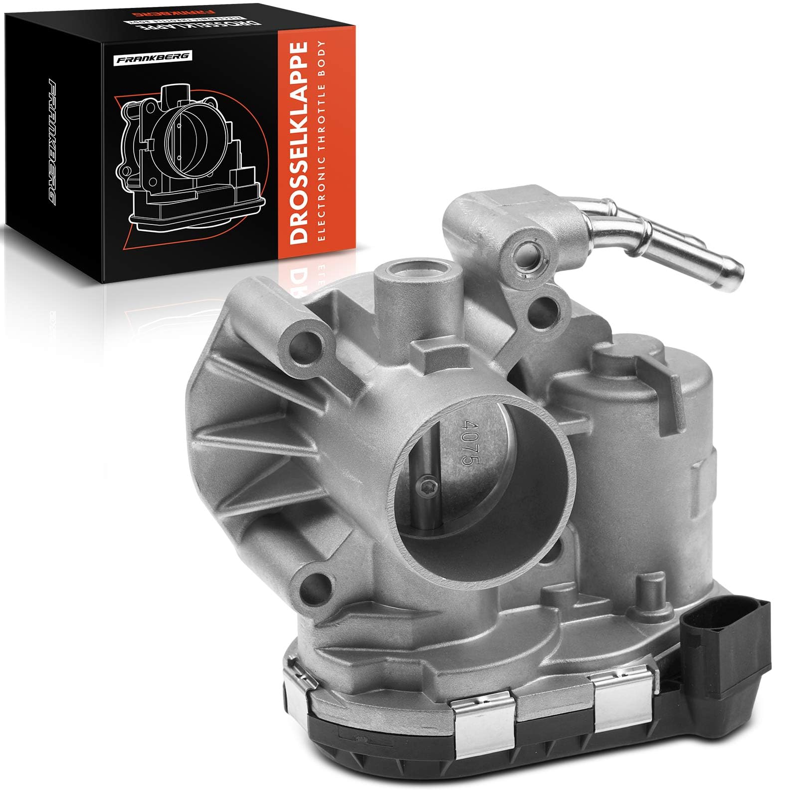Frankberg Válvula de mariposa Cuerpo de mariposa Compatible con Yaris P9 1.0 VVT-i Justy IV 1.0 Cuore VII L275 L276 L285 1.0 107 PM PN 1.0 C1 PM PN 1.0 Replace# 163645,0280750481