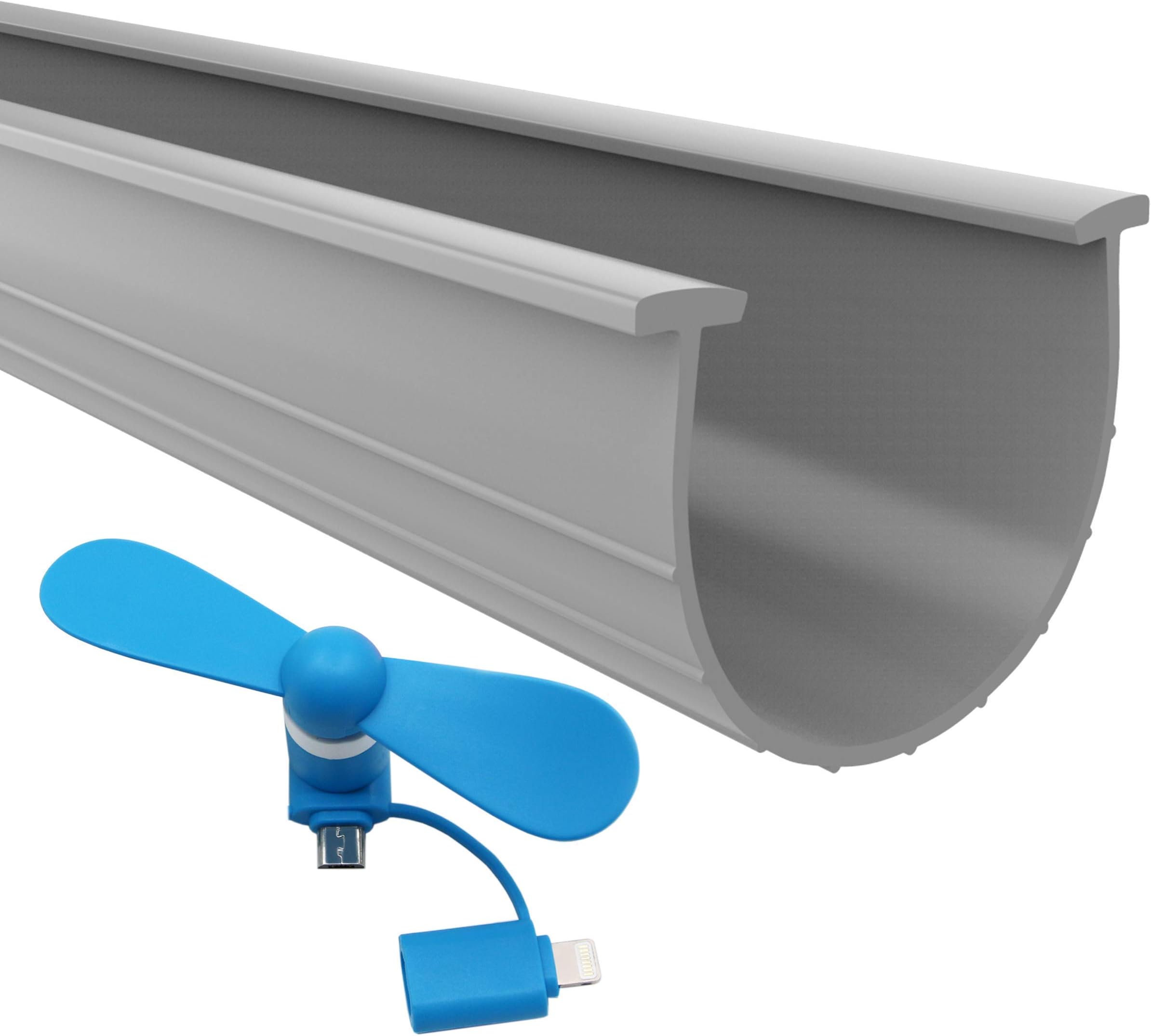 The 2021 Gray Garage Door Bottom Seal | 20 Foot, 3.5-3.75 Inch Width Garage Rubber Replacement Kit | T-Ends (1/4-5/16 Inch) Garage Door Weather Seal Threshold Strip | Easily Cut & Adapt to Doors