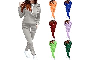 Monochromatic Women's Two Piece Sweatsuit