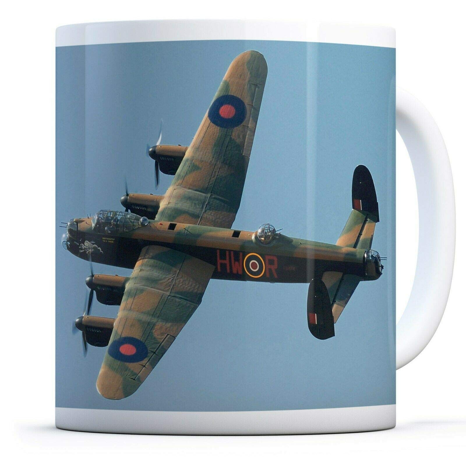 Avro Lancaster Bomber Mug - Airplane Plane Cup Kitchen Birthday Office Fun #13086