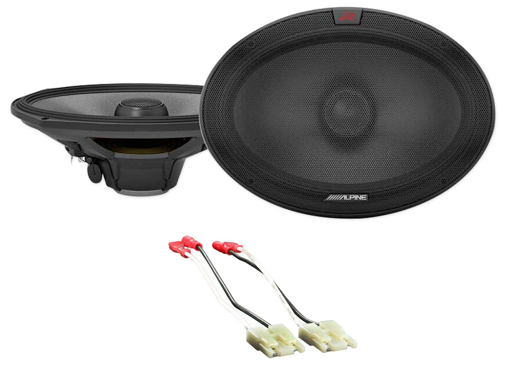 Amazon.com: Alpine 6x9 R Door Speaker Replacement Kit for 1994-02