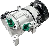 Vista 36 de Compresor de aire acondicionado AC para Ford Police Interceptor Utility 2013-2015, Ford Explorer 2011-2015, con embrague de A/C, compresor de CA