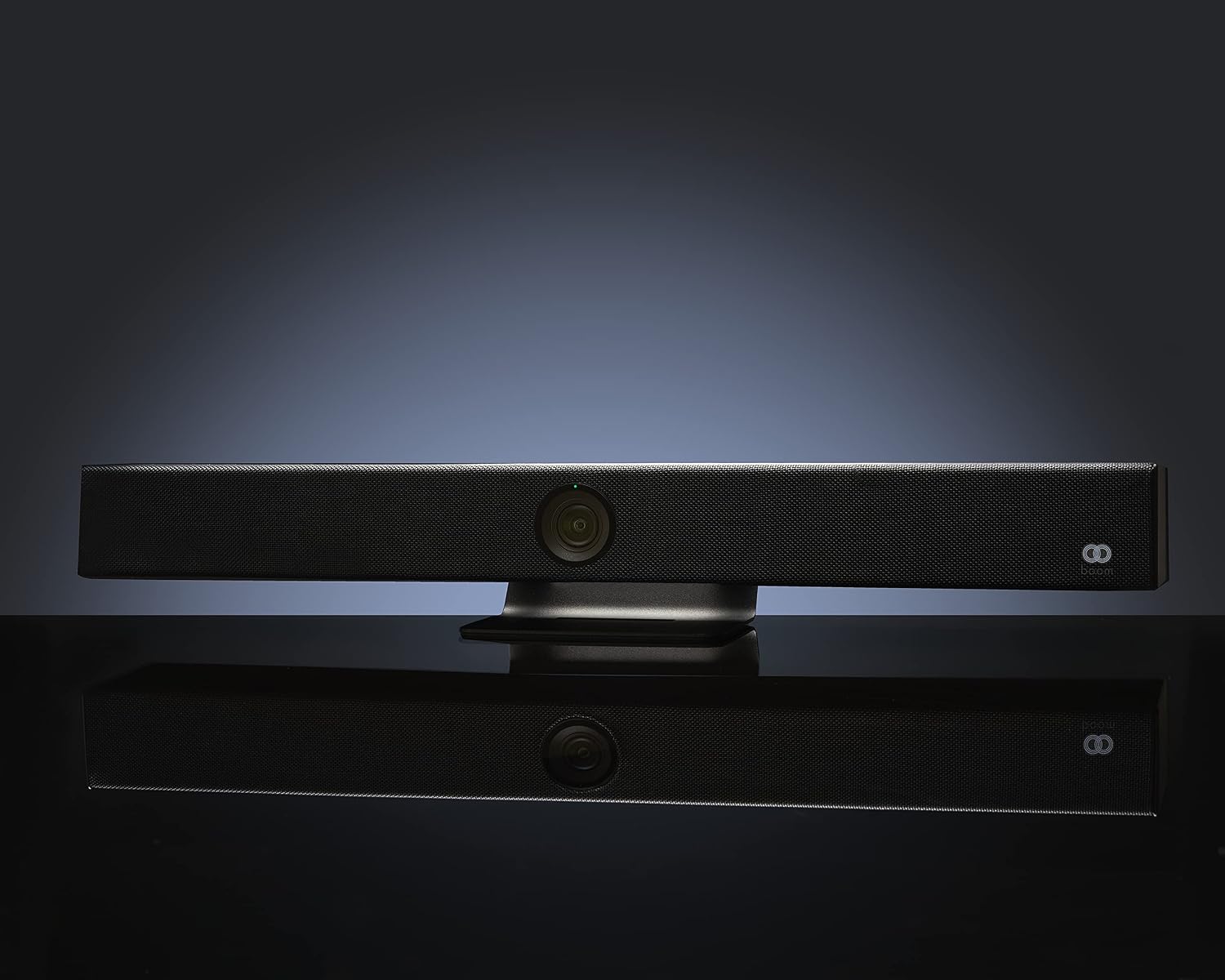Boom AURA Ultra HD 4K camera conferencing video bar, 120 degree wide angle FOV, beam forming 6 mic array with noise canceling, 2 speakers, AI auto framing and voice speaker tracking, USB plug and play image 3