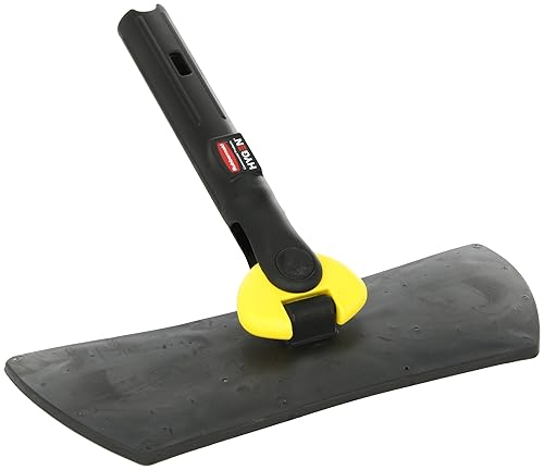 Rubbermaid Commercial FGQ85500BK00 Soporte para paños de microfibra, flexible, fácil de conectar rápidamente, de 11 pulgadas, color negro., Negro, 1