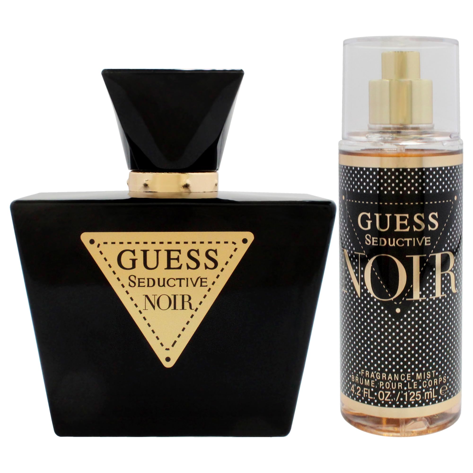 Guess Seductive Noir by Guess for Women - 2 pezzi regalo set 2,5oz EDT spray, 4,2oz Fragranza Mist