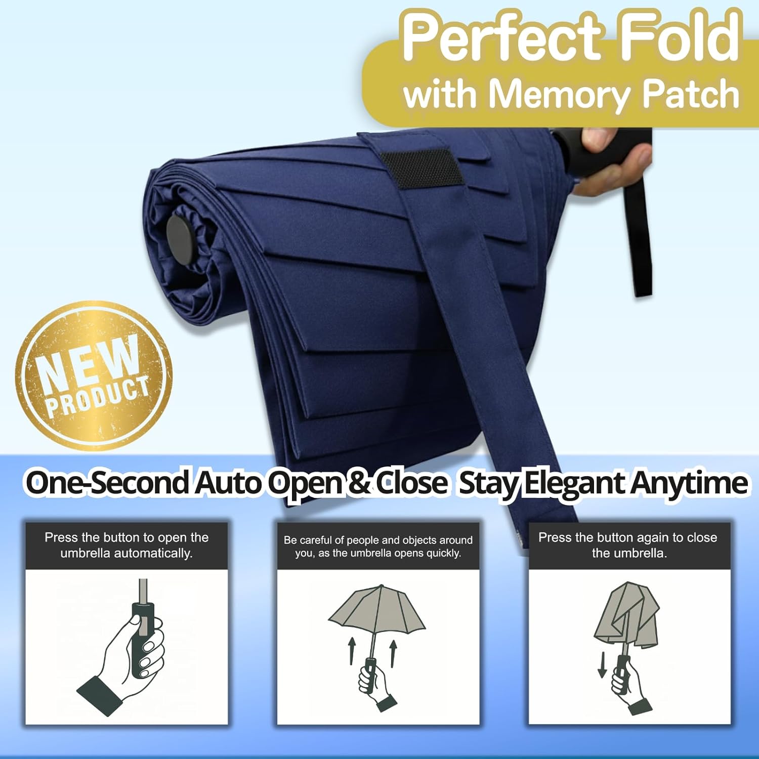 Automatic Folding Umbrella