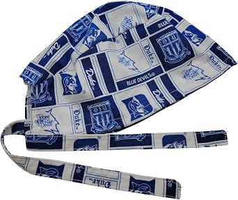 Scrub Hat Sports Themes Prints University Spring Play Cotton Fabric Cap Fun