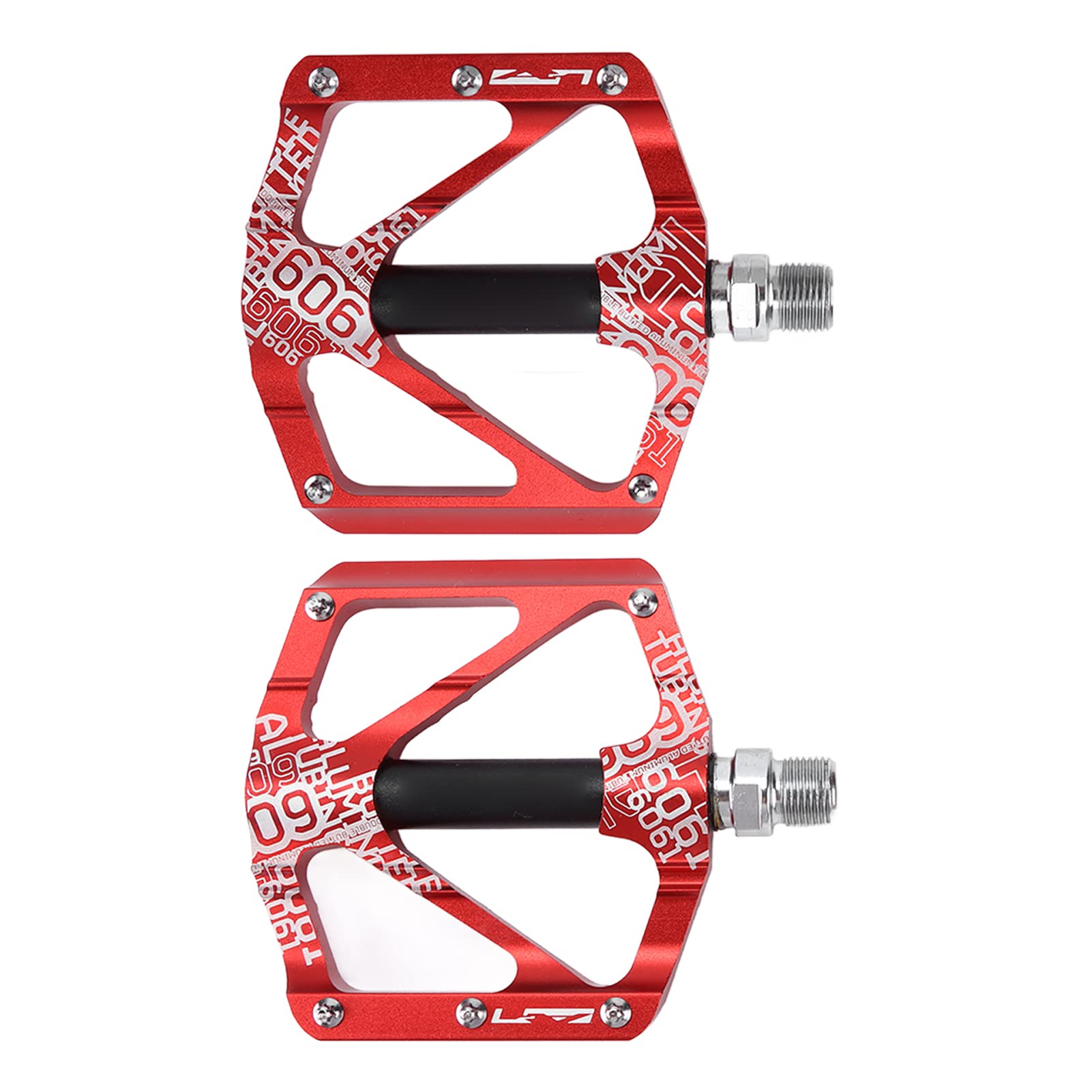 Pedal de Bicicleta de montaña Bicicleta de Aluminio Pedal de rodamiento de Aluminio Ultra Ligero Palin Pedal contra el Deslizamiento para Ciclistas