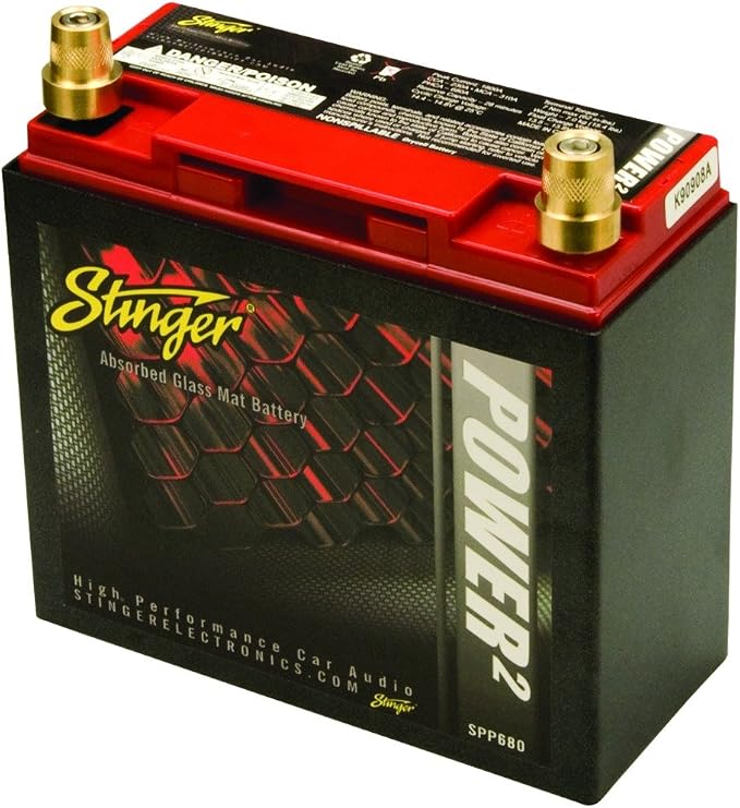 Stinger SPP680 680 Amp SPP Series Dry Cell Battery with