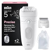Braun Silk Epil 5 Epilatore Elettrico Donna, Rasoio Elettrico Donna Per Una Epilazione Semplice