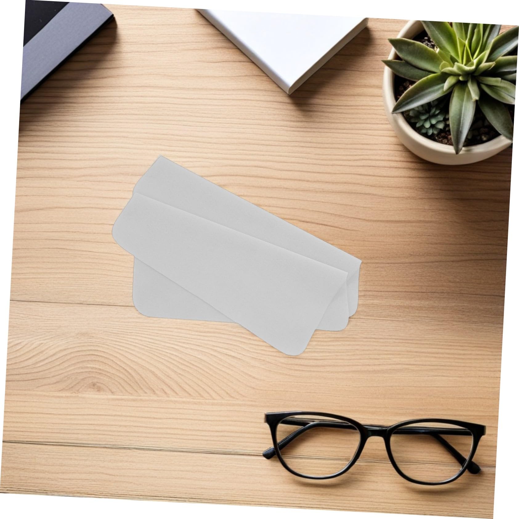 Healvian 100pièces Lot de Lingettes Microfibre pour Lentilles Chiffons de Nettoyage pour Lunettes et Écrans