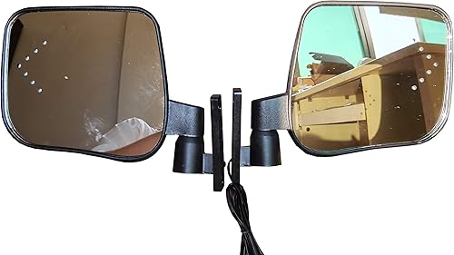 Miniatura 4 de Dr.Acces Espejo retrovisor para carrito de golf con señal de giro LED  Espejo lateral para carrito de golf con señal LED Trun se adapta a EZ-GO Club
