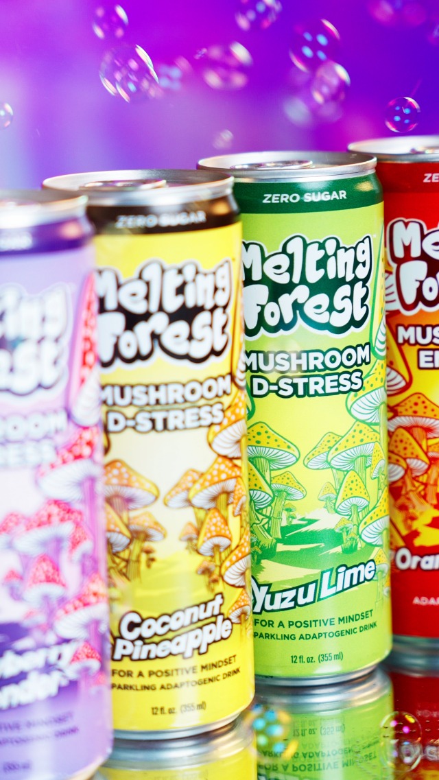 Amazon.com : Melting Forest Mushroom D-Stress, Sparkling Adaptogen