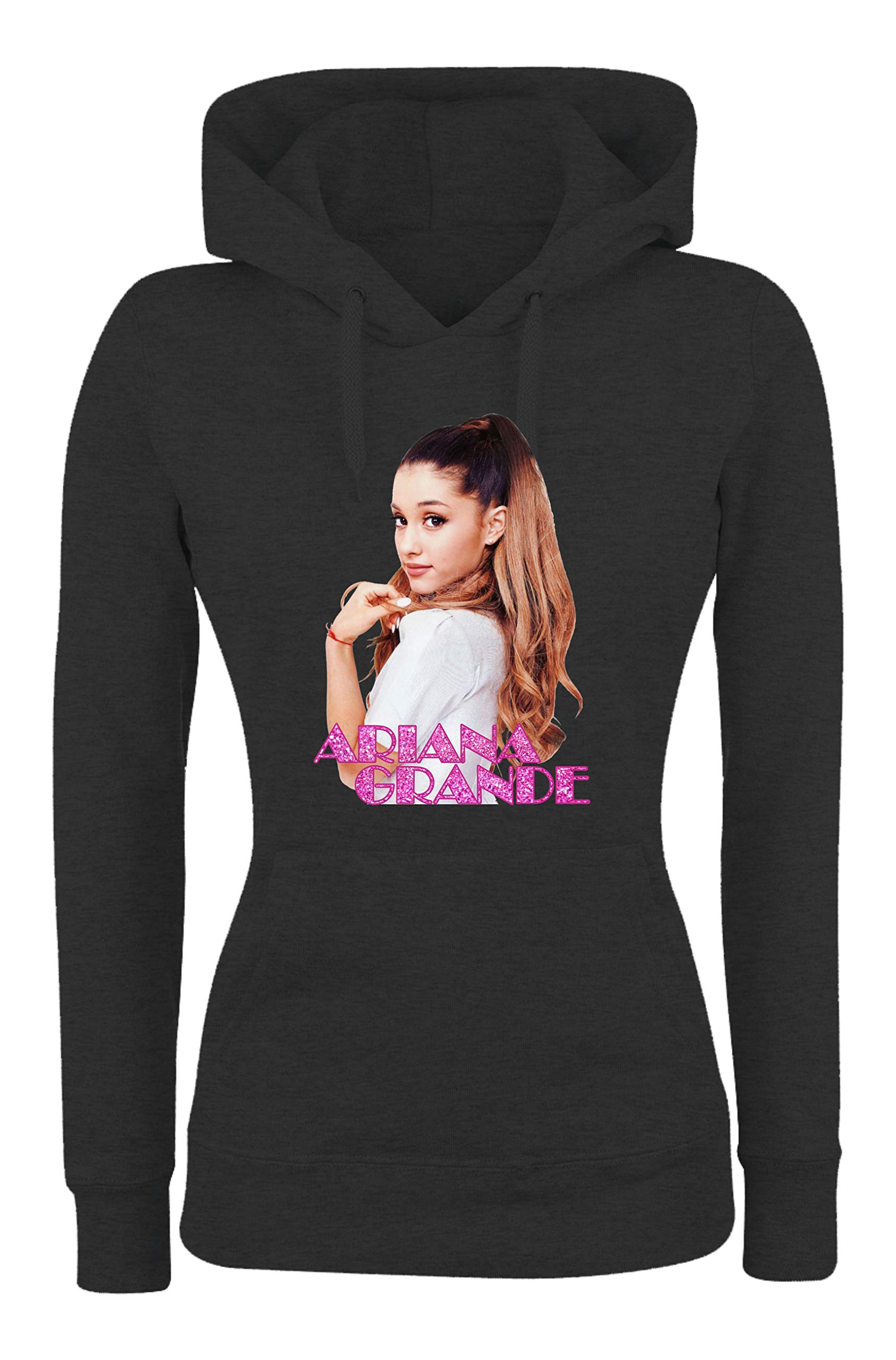 Felpa Donna con Cappuccio Basic Top qualità Top vestibilità - A. Grande - Divertente Humor Made in Italy