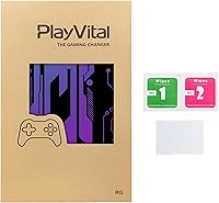 Vista 7 de PlayVital Juego de 2 calcomanías protectoras para ROG Ally, calcomanías personalizadas de vinilo para consola de juegos portátil ROG Ally, neón