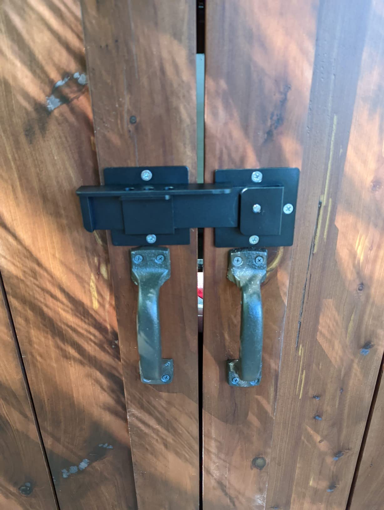 8/mo Finance 7.5" Flip Gate Latch Lock with Padlock Holes, 4mm Heavy