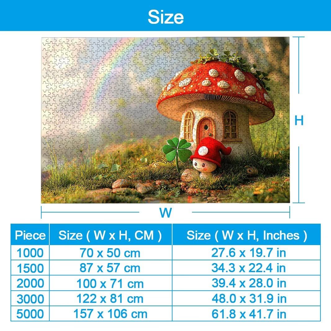 Puzzle 2000 elementów dla dorosłych, urocza układanka, prezenty dla kobiet