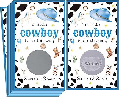 A Little Cowboy On The Way Party FAVORS!