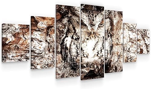 Miniatura 20 de Startonight Enorme lienzo decorativo para pared, diseño abstracto y elegante de coche negro, juego de 7 marcos grandes de 40 x 95 pulgadas Coche