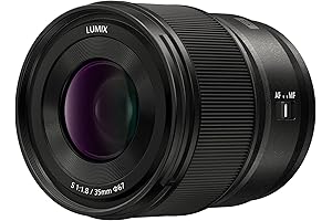 Panasonic LUMIX S Series 35mm F1.8 Lens: The Perfect Companion for Mirrorless Cameras