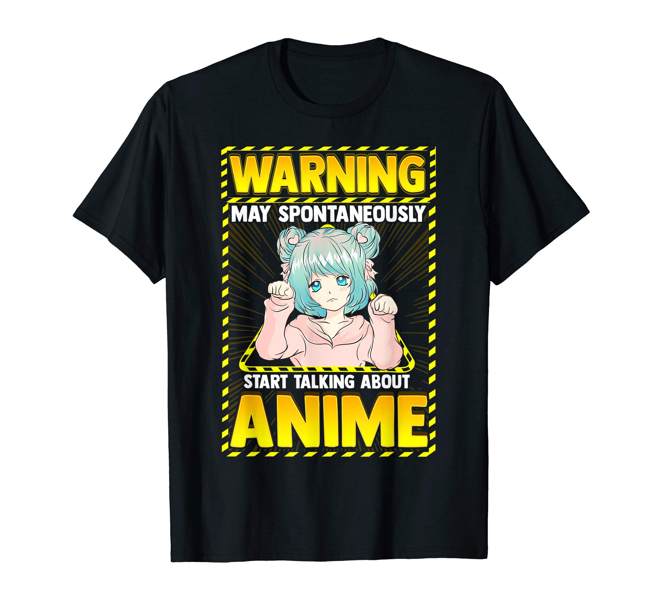The Anime Co.Warning May Spontaneously Start Talking About Anime T-Shirt