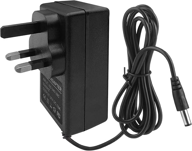 Bravolu 21V Lithium-ion Battery Charger Safe Charge Power Supply Adapter, AC 100-240V DC 21V 1.0A Adapter