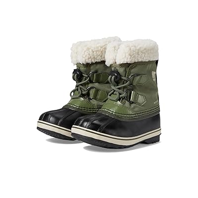 SOREL Kids Childrens Yoot Pac Nylon WP (Toddler/Little Kid) Kids Shoes Hiker Green