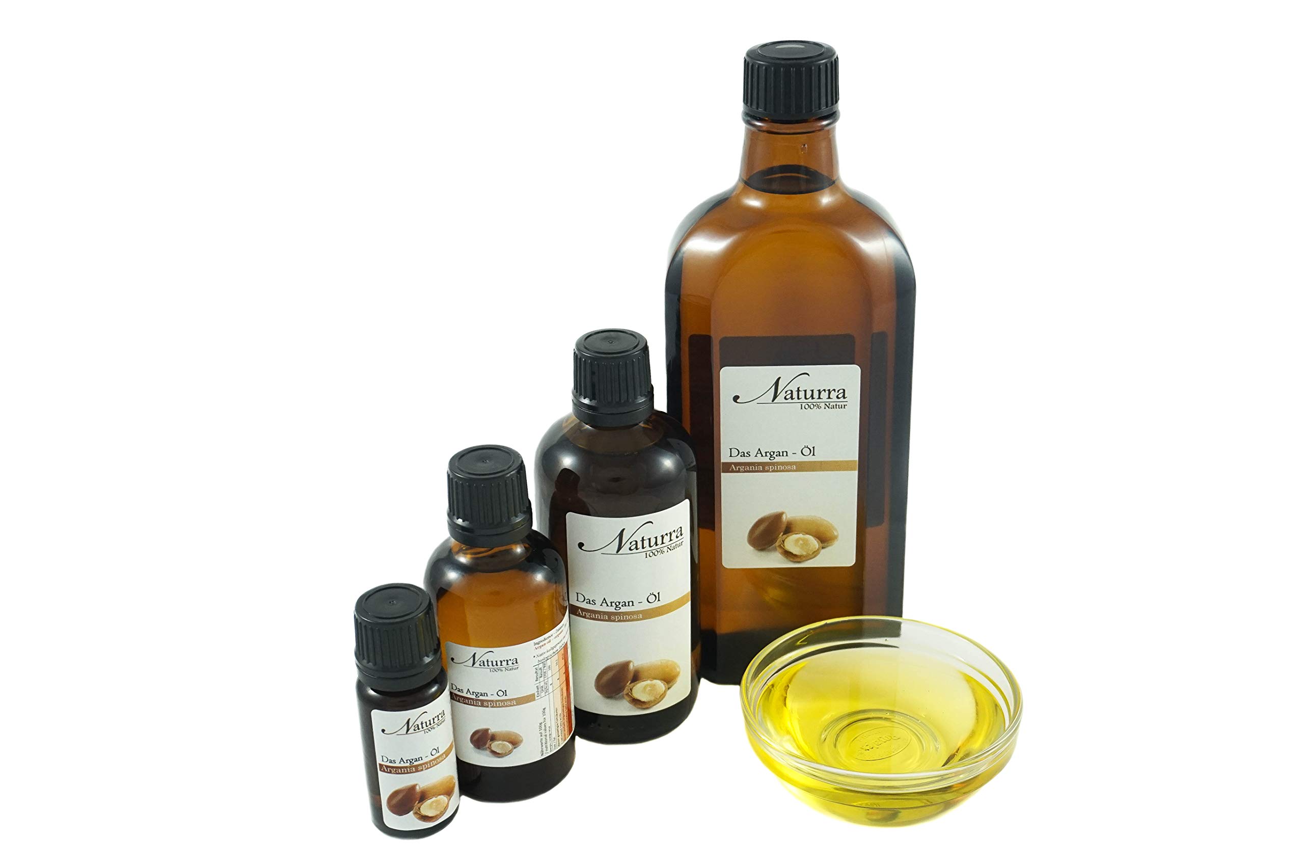 Naturra Arganöl Bio kaltgepresst 250ml Glas unraffiniert vegan Körperöl Marokko