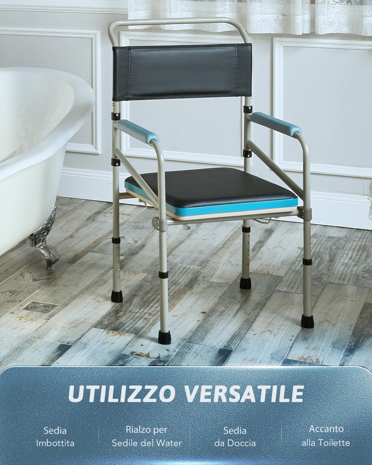 WC-szék részletes nézet