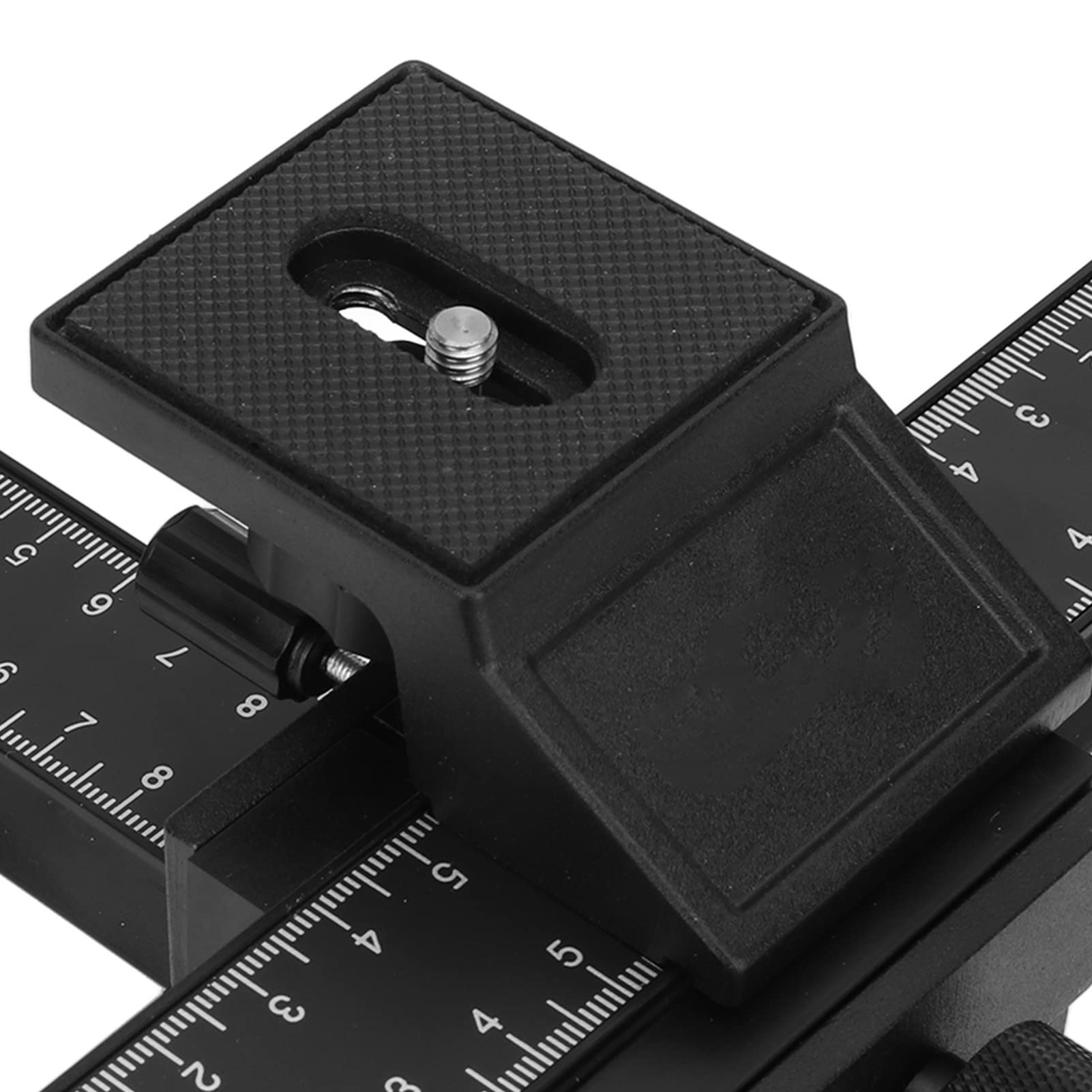 Cursore per Guida di Messa a Fuoco Macro, in Lega di Alluminio e Magnesio, per Fotocamere Professionali, Nero