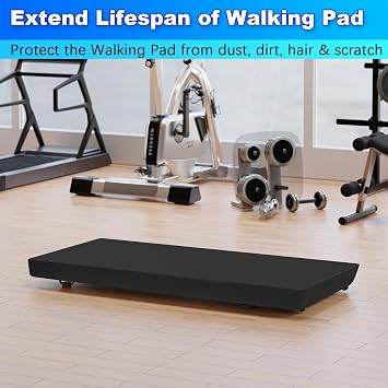 Under Desk Treadmill Cover Folding Protective Case Sleeve for Home Office Walking Running Machine Dustproof Waterproof Gym Exercise Guard Accessories