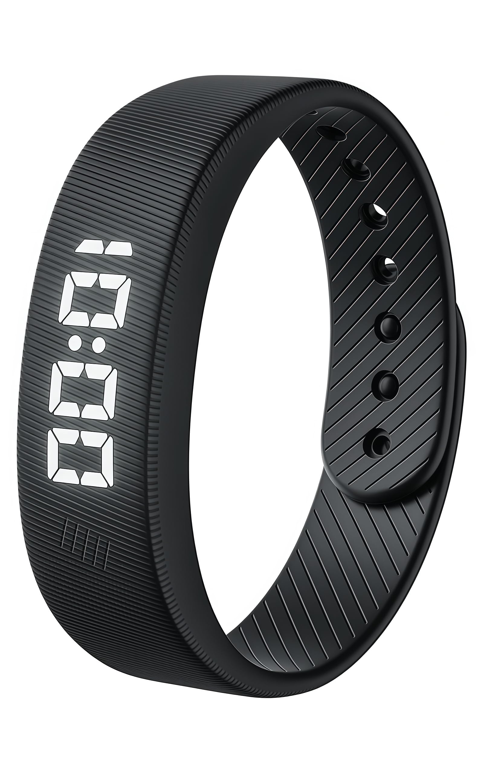 Gosasa Lightweight LED Digital Sport Watch Waterproof Fitness Tracker with Calorie Counter Pedometer Vibrating Alarm USB Rechargeable Silicone
