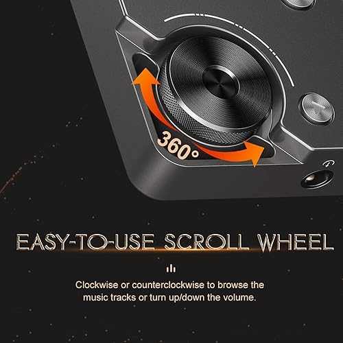 Miniatura 6 de CUIFATI HiFi MP3 Player, Lossless High Resolution Music Player, Portable Digital Audio with 64GB Memory Card, for Car Home, 20 Hours Playback