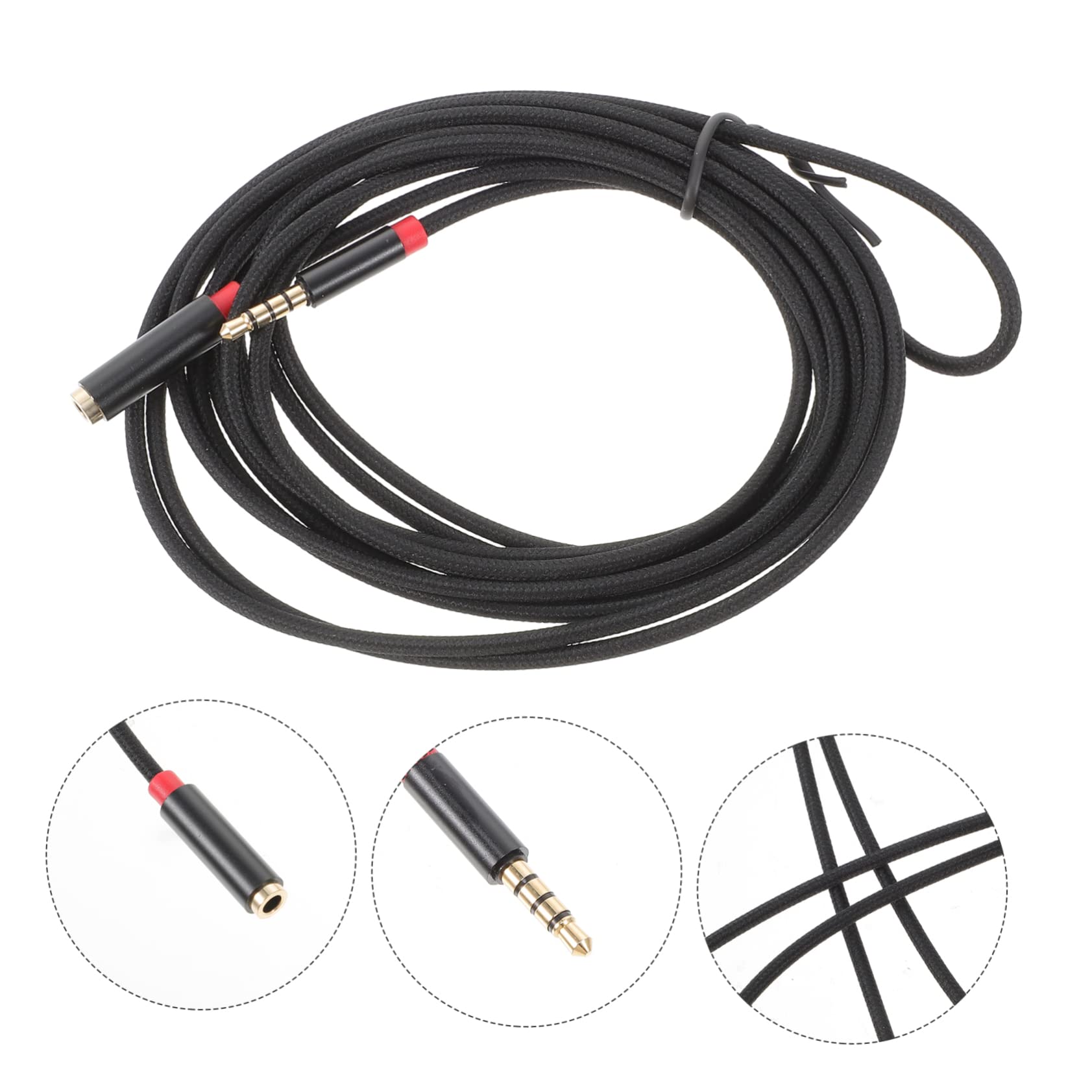 PartyKindom 5 Stücke 3 5mm Headset Verlängerung Kabel Aux Kabel Keine Verschleiß Widerstand Kompatibel Geräte