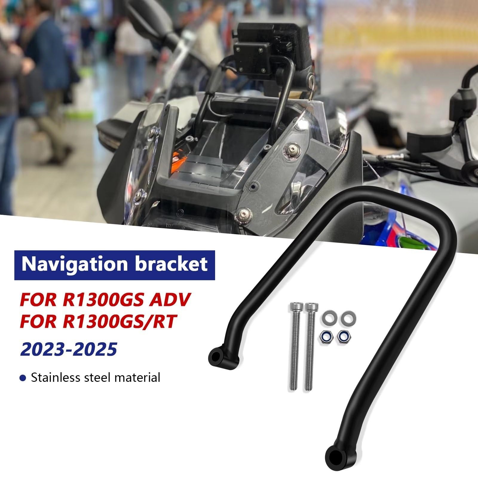 Pasuje do motocykla R1300GS ADV R1300 GS RT 2023-2025 Akcesoria Uchwyt na telefon komórkowy Uchwyt na nawigację GPS Uchwyt do nawigacji GPS