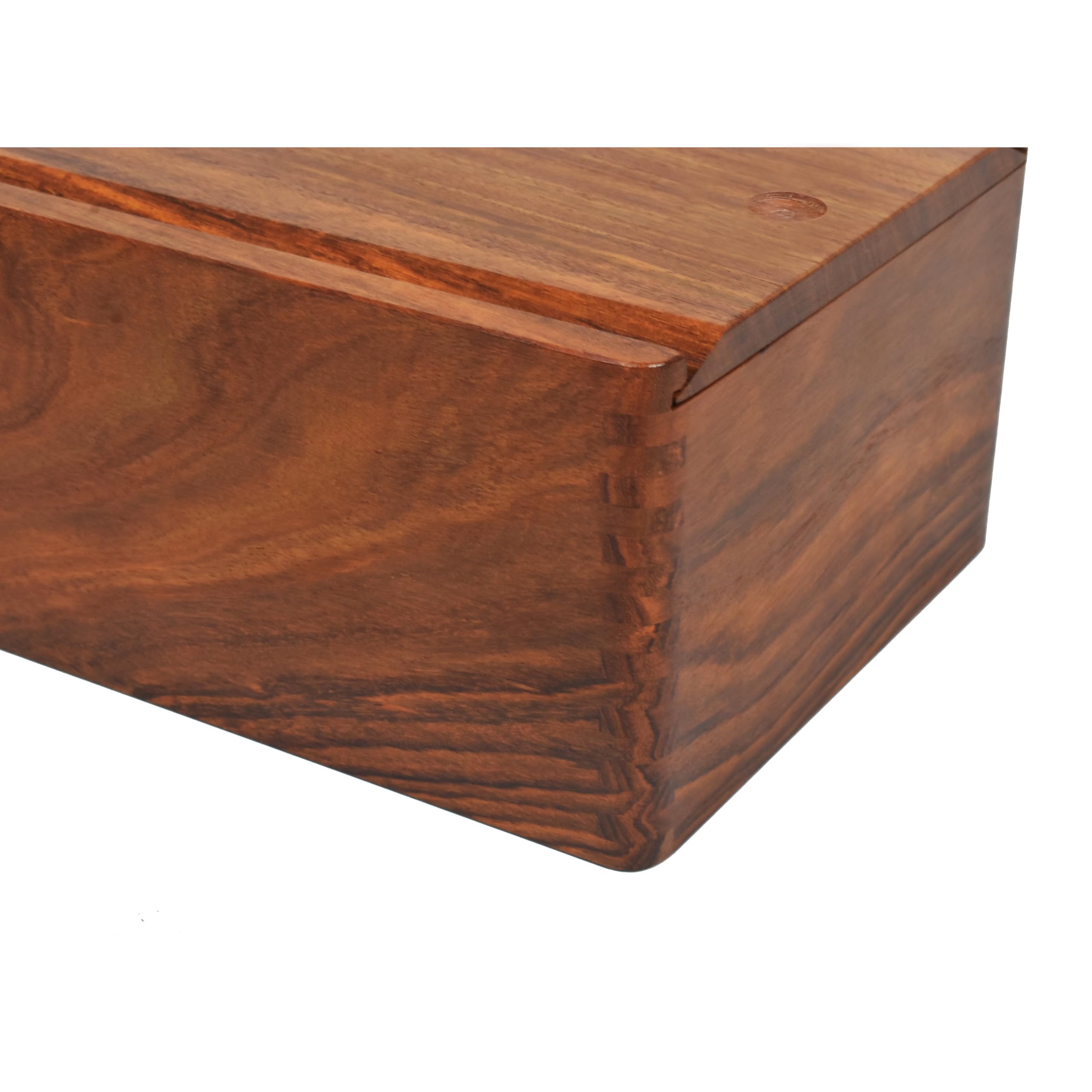 Golden Rosewood Chess Pieces Aufbewahrungsbox für Schachfiguren bis 4,5 Zoll