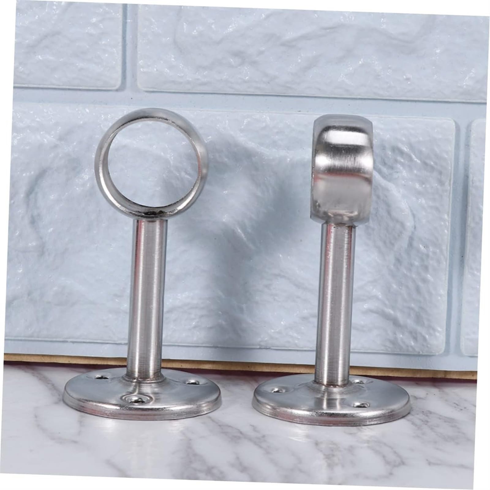 Supports de rideaux, supports de rideaux, 12 pièces, support de tringle de plafond, support de barre de placard, support central de tringle de placard, supports de tringle de plafond, supports de trin
